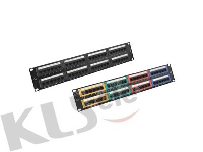 Комутаційна панель Cat6 UTP 24 і 48 портів KLS12-CM-1302